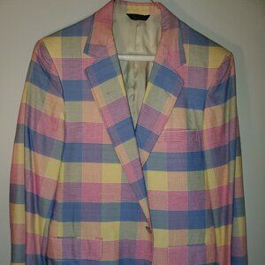 Stinchfield of Palm Beach - Vintage Madras Blazer - 42R